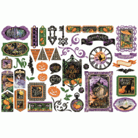 Graphic 45 Midnight Tales Die-cut Assortment (4502288)